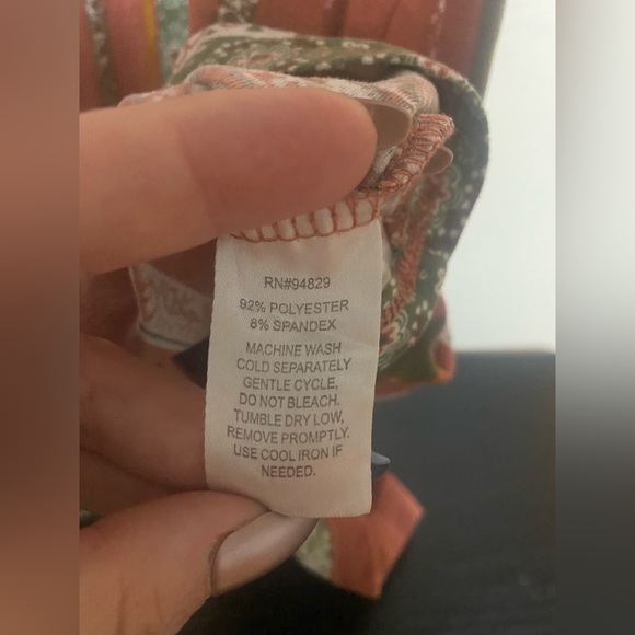 💰2/$10 Used Derek Heart Womens Dress-size L - Picture 6 of 6